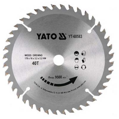 Yato k�rf�r�sz korong, 170X16mm,�40fog, �f�hoz Yato k�rf�r�sz korong alkatr�sz v�s�rl�s, �rak