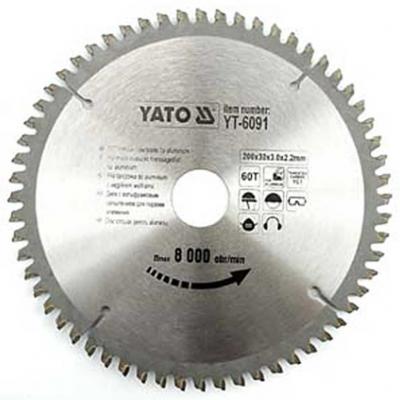 Yato k�rf�r�sz korong, 200x30 mm, 60fog, alum�niumhoz Yato k�rf�r�sz korong alkatr�sz v�s�rl�s, �rak