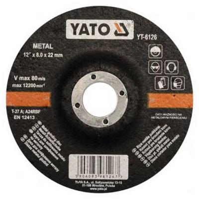 Yato Flexkorong, csiszol�korong, f�mhez 125x8x22mm� Yato flexkorong alkatr�sz v�s�rl�s, �rak