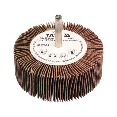 Yato legyez� csiszol�korong, P120, 80x30x6 mm YATO