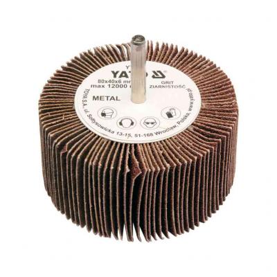 Yato legyez� csiszol�korong, P80�, 80x40x6 mm YATO