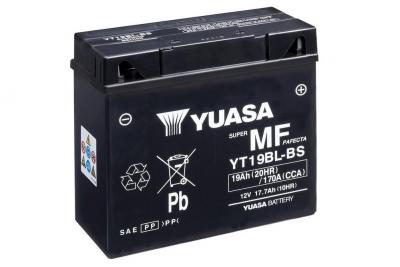 Yuasa YT19BL-BS VRLA AGM  motorakkumulátor, 12V 19Ah 170A J+ YUASA