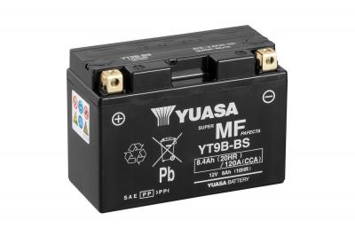 Yuasa YT9B-BS VRLA AGM  motorakkumultor, 12V 8,4Ah 120A B+ YUASA