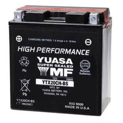 Yuasa AGM YTX20CH-BS motorkerkpr akkumultor, 12V 18Ah 270A B+ YUASA