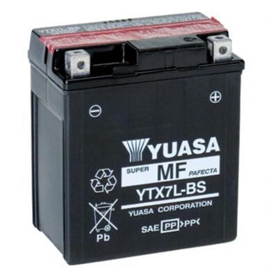 Yuasa AGM YTX7L-BS motorkerékpár akkumulátor, 12V 6,3Ah 100A J+