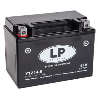 Landport YTZ14S motorakkumulátor, zárt, SLA, 12V 11.2Ah 230A