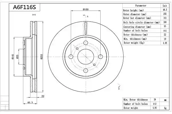 AISIN A6F116S AISIN A6F116S