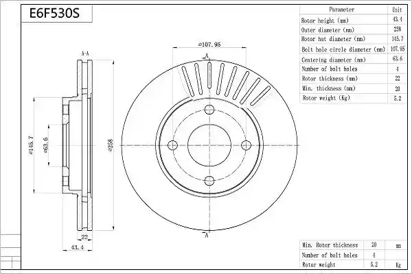 AISIN E6F530S AISIN E6F530S