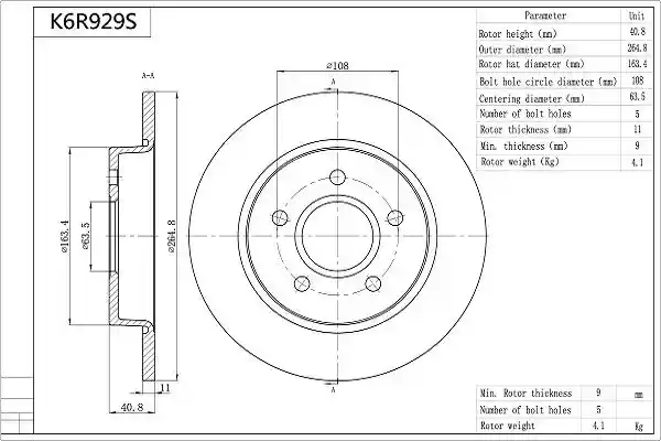 AISIN K6R929S