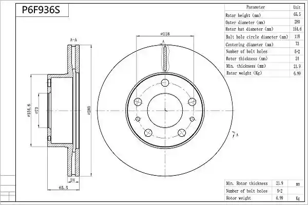AISIN P6F936S AISIN P6F936S