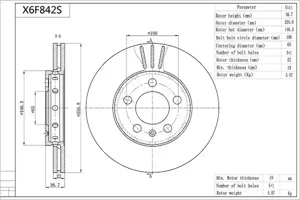 AISIN X6F842S