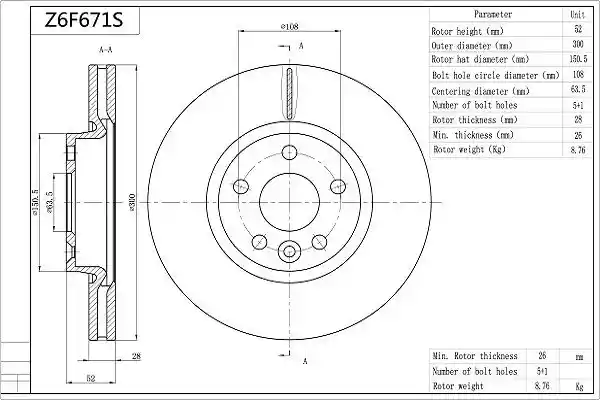 AISIN Z6F671S
