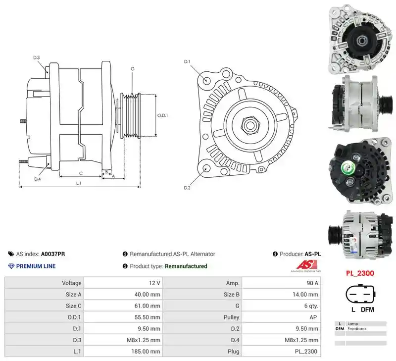 AS-PL A0037PR