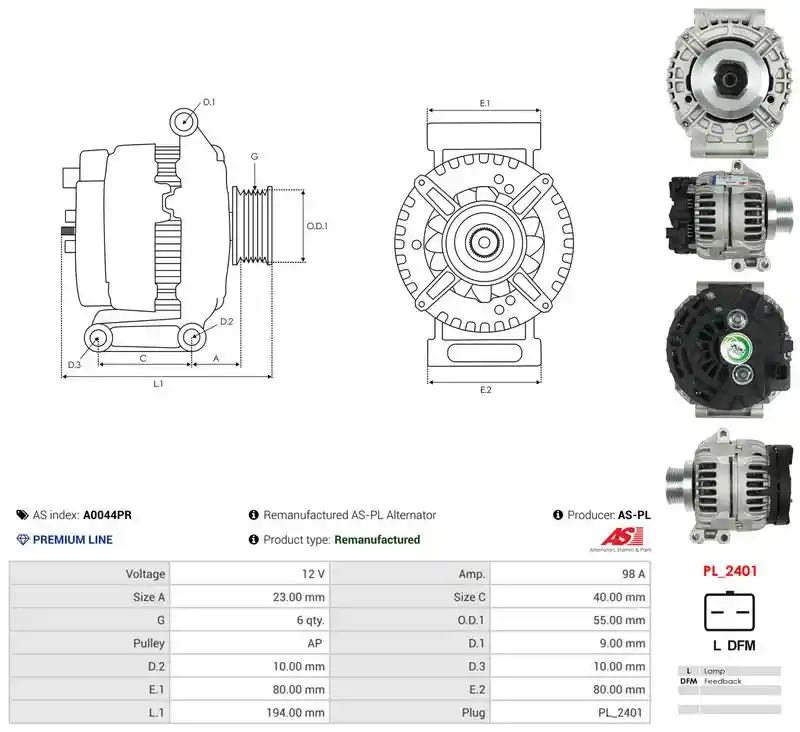 AS-PL A0044PR AS-PL A0044PR