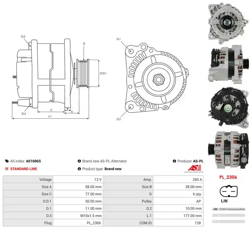 AS-PL A01006S