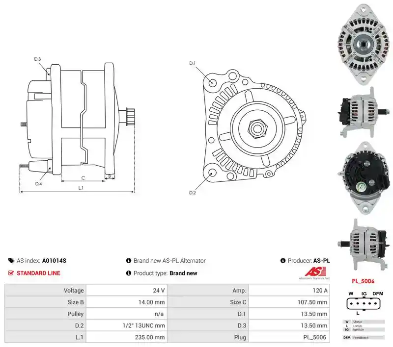 AS-PL A01014S