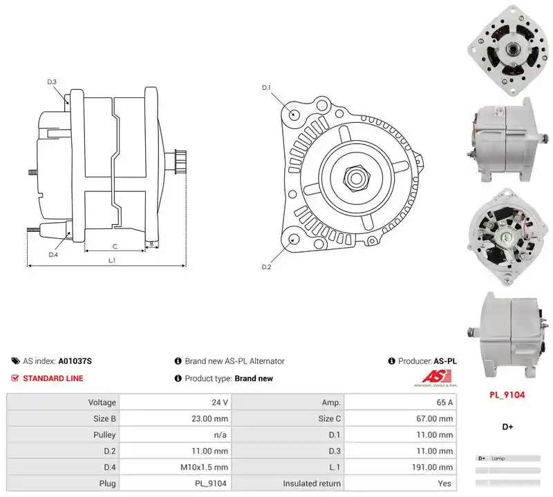 AS-PL A01037S