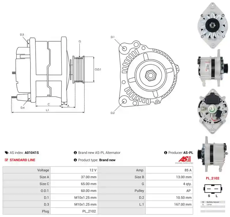 AS-PL A01041S