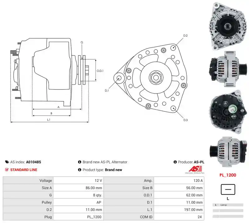 AS-PL A01048S