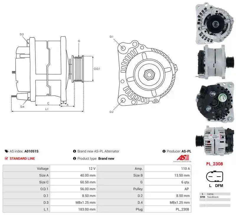 AS-PL A01051S