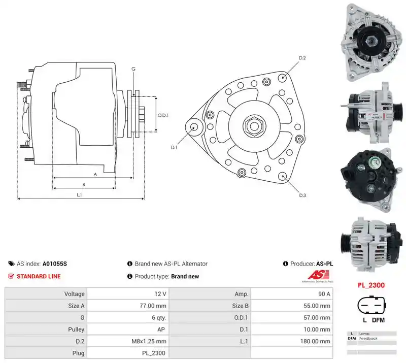 AS-PL A01055S