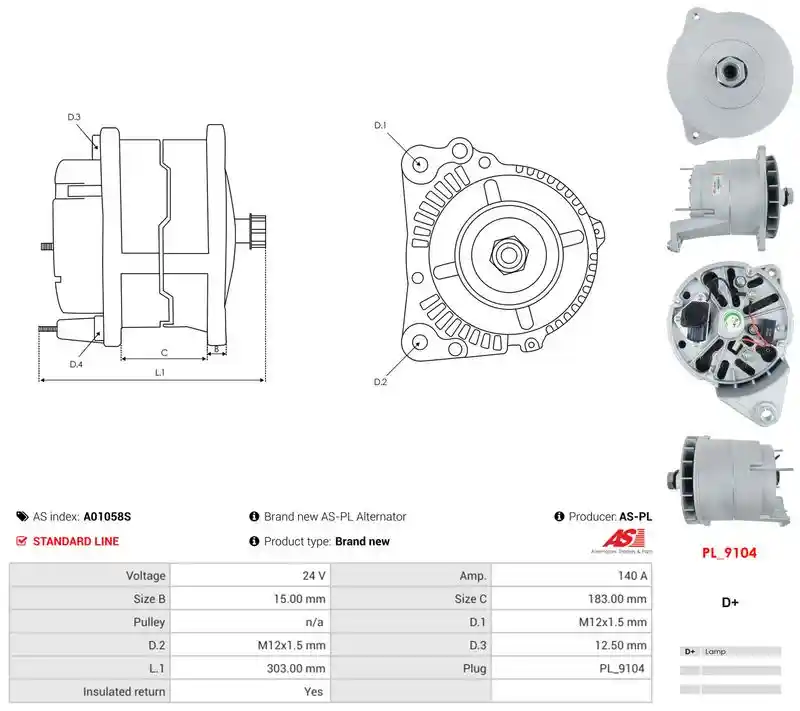 AS-PL A01058S