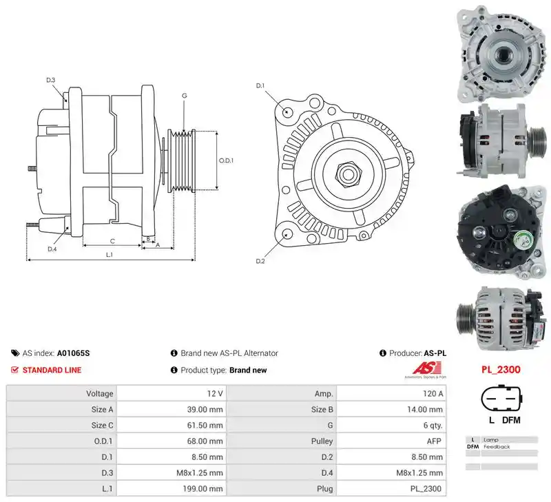 AS-PL A01065S