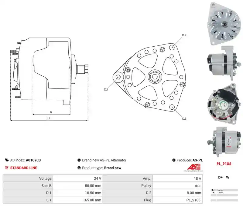 AS-PL A01070S