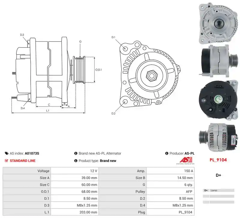 AS-PL A01073S