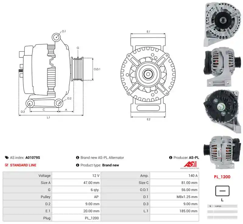 AS-PL A01079S