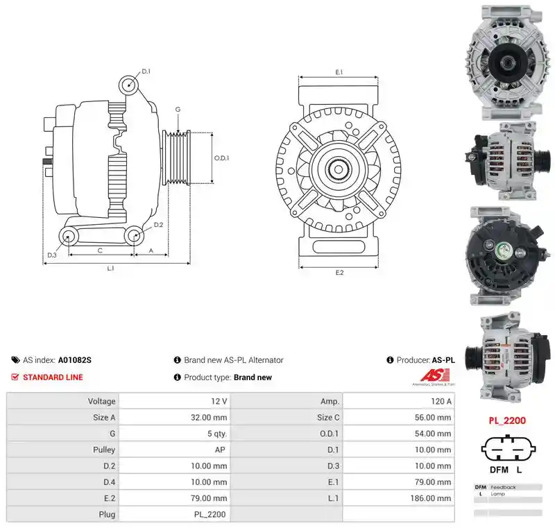 AS-PL A01082S