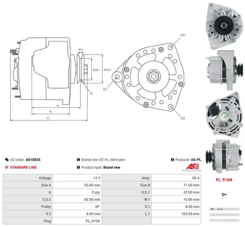 AS-PL A01083S