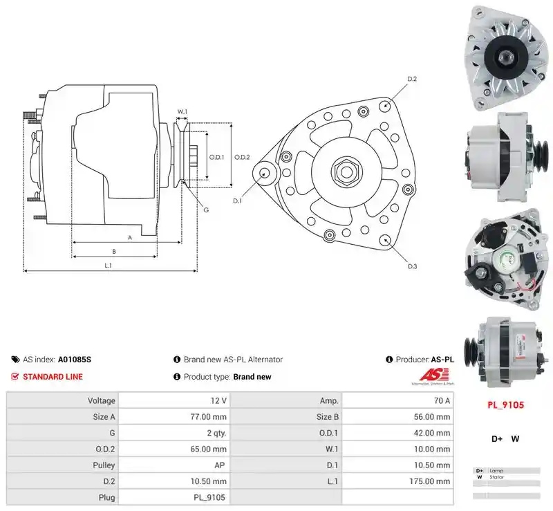 AS-PL A01085S