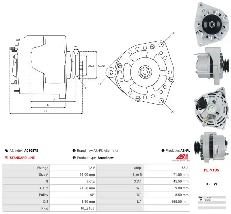 AS-PL A01087S