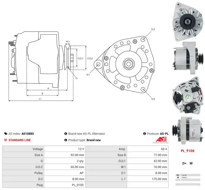 AS-PL A01088S