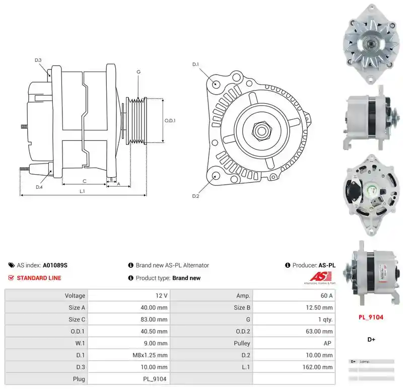 AS-PL A01089S