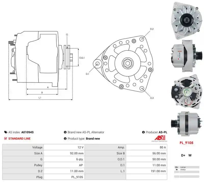 AS-PL A01094S
