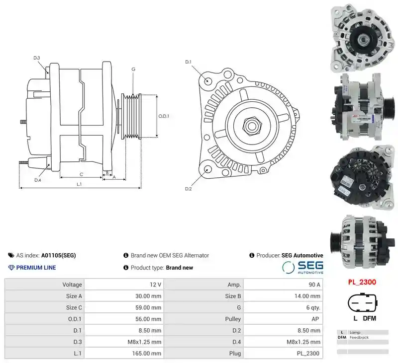 AS-PL A01105(SEG)