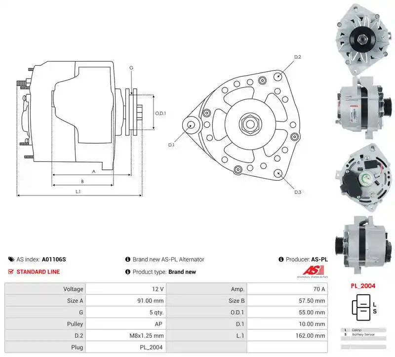 AS-PL A01106S