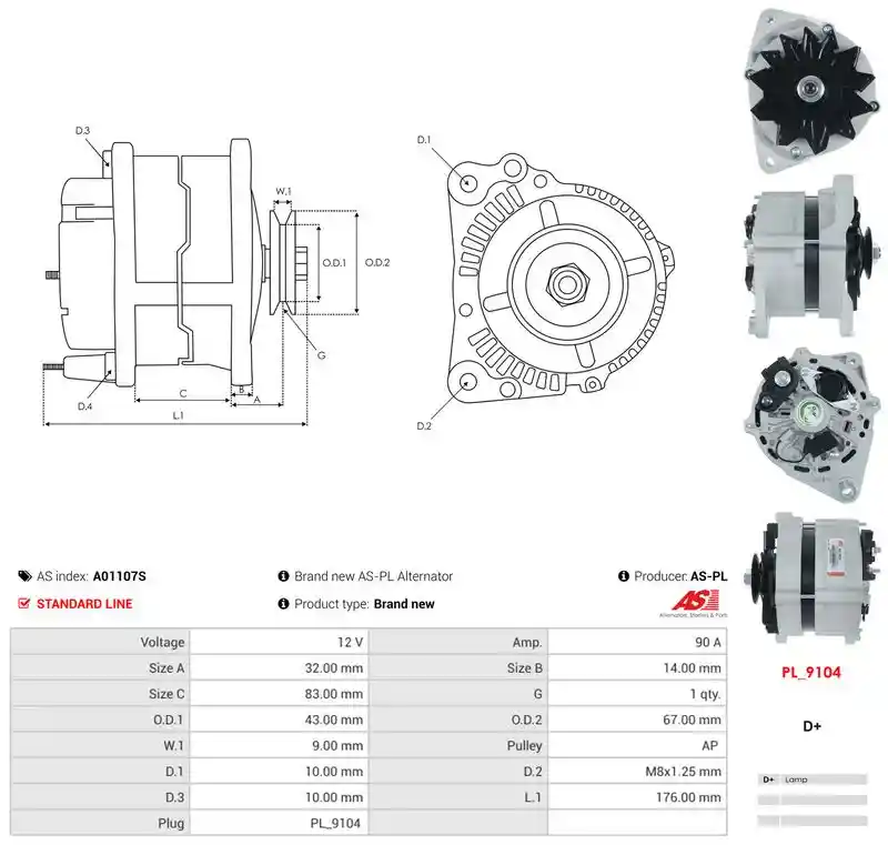 AS-PL A01107S