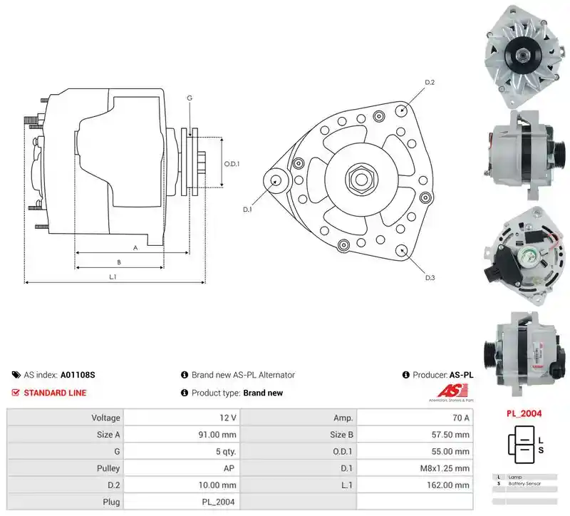 AS-PL A01108S