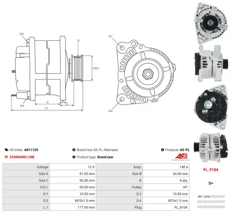 AS-PL A01112S