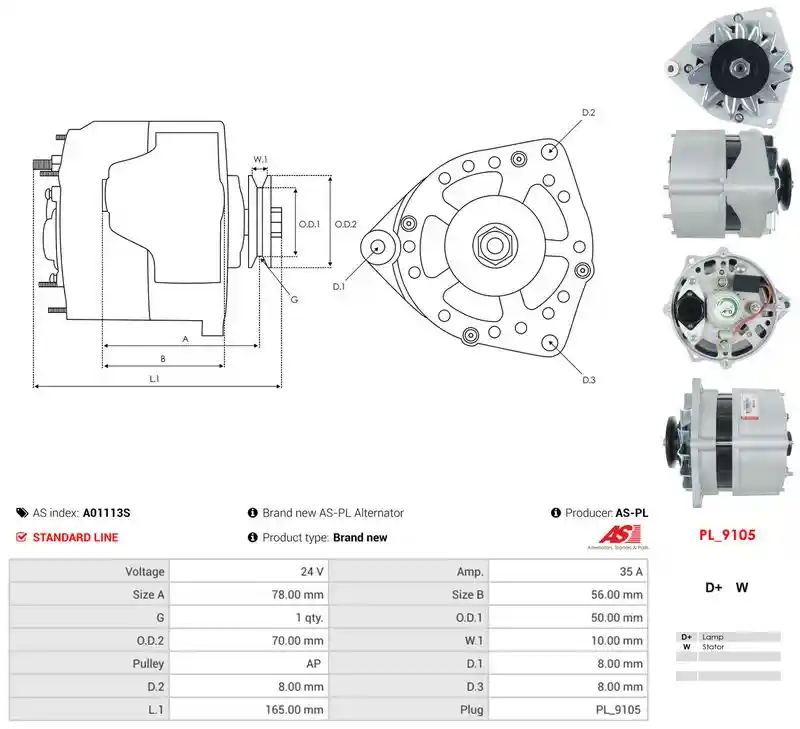 AS-PL A01113S