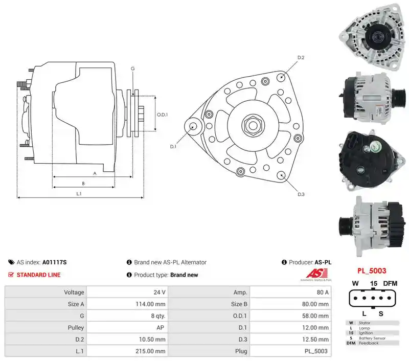 AS-PL A01117S