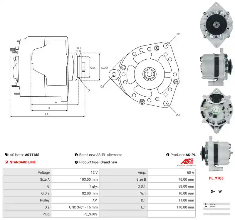 AS-PL A01118S