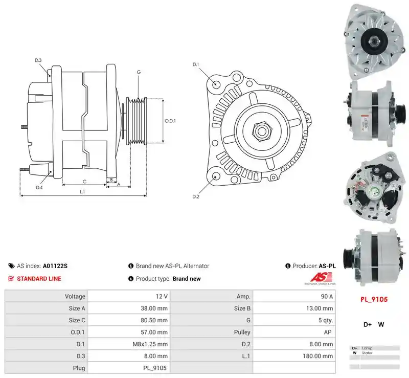 AS-PL A01122S