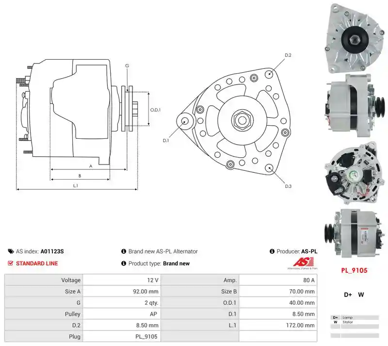 AS-PL A01123S