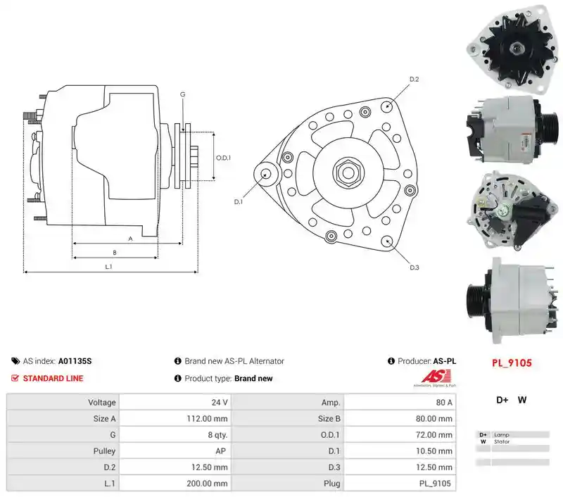 AS-PL A01135S