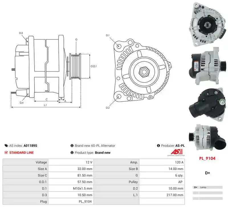AS-PL A01189S