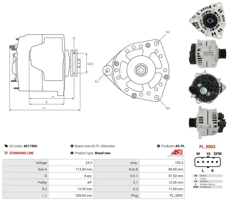 AS-PL A01190S
